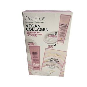 NEW Pacifica Vegan Collagen Skincare Kit
